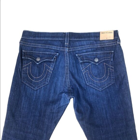 True Religion Jeans Size 38 GENO FLAP T Blue - Picture 6 of 8